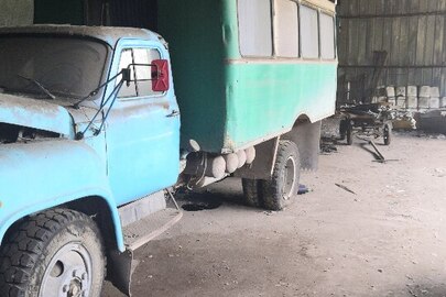 Вантажопасажирський автомобіль: ГАЗ 5319 СПГ, синього кольору, 1990 р.в., ДНЗ: 17304 ЕВ, VIN: XTH531200L1278851