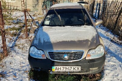 Легковий автомобіль: GEELY СК, бежевого кольору, 2012 р.в., ДНЗ: АН7947КХ, VIN: L6T7524S3DN007607