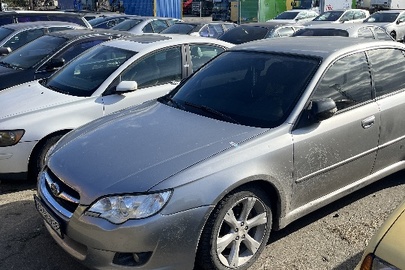 Транспортний засіб: марка SUBARU, модель: LEGACY, VIN: JF1BL9LJ38G040453, номер кузова: JF1BL9LJ38G040453, 2007 р.в., колір сірий, днз КА3949НР