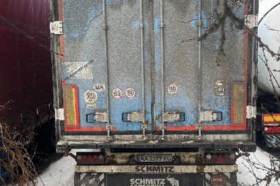 Напівпричіп SCHMITZ, модель: SKO 24, рік виробництва: 2008, VIN/номер шасі (кузова, рами) WSM00000005055330, д.н.з. АА3599ХG, колір: синій