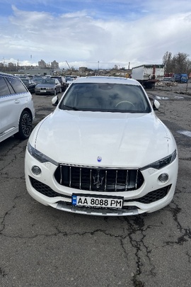Транспортний засіб: марка MASERATI, модель: LEVANTE, VIN: ZN6TU61B00X234233, номер кузова: ZN6TU61B00X234233, 2016 р.в., колір ,білий, днз АА8088РМ