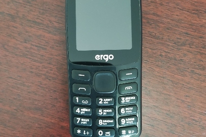 Мобільний телефон марки "ERGO", б/в, 1 шт.