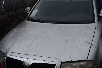 ТЗ марки SKODA, модель SUPERB 1.8T, 2006 року випуску, кузов № TMBDL23UX7B300873, ДНЗ АО7017АН, сірого кольору