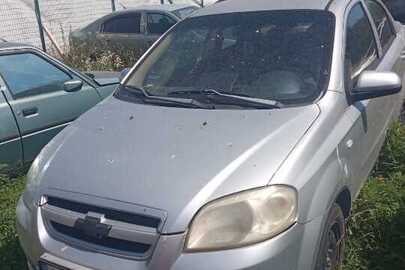 Легковий автомобіль марка CHEVROLET, модель AVEO, колір сірий, 2007 року випуску, VIN: Y6DTC58U47Y064339, номер кузова: LSGTC58U47Y064339, ДНЗ: АЕ6123ВТ