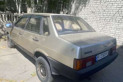 Легковий автомобіль ВАЗ 21099, 1999 р.в., ДНЗ ВІ2760НІ, № кузова:XTA210990X2491087