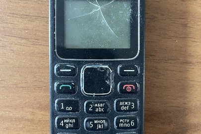 Конфісковане майно за рішенням суду: мобільний телефон, марки "Nokia 1218", б/в