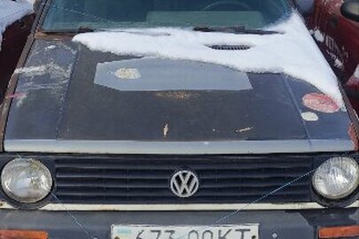 Конфіскація майна за ухвалою суду: автомобіль марки "Volkswagen Golf", реєстраційний номер 67300КТ, коричневого кольору, 1986 року випуску (з ввареною частиною кузову з нанесеним літерно-цифровим позначенням WVWZZZ19ZGW732229)
