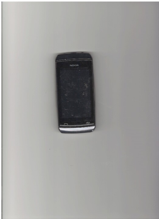 Мобільний телефон марки «Nоkіа» сірого кольору ІМЕІ:1: 354131051741721 , 2: 354131051741739 з батареєю живлення та без сім-картки до нього, б/в
