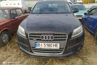 Легковий автомобіль AUDI, модель Q7, державний номер BI5180HE, 2006 року випуску, колір чорний, VIN WAUZZZ4LX7D012260