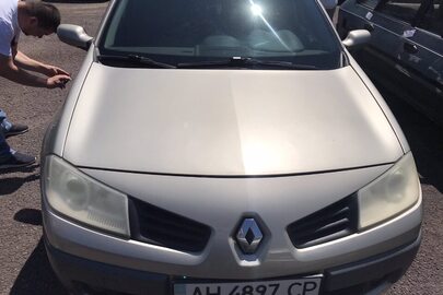 Легковий автомобіль RENAULT MEGANE, 2007р.в. сірого кольору, ДНЗ :АН4897СР, VIN:VF1LM1A0H38459297