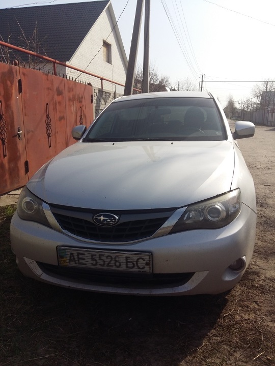 Автомобіль марки Subaru Impreza,  VIN-JF1GH7LS58G027983, 2008 р.в., державний номер АЕ5528ЕС