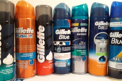 Піна для гоління "Gillette" в асортименті у кількості 11 шт.