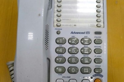 Телефонний апарат Panasonik - KX-TS2365RUW, без дроту