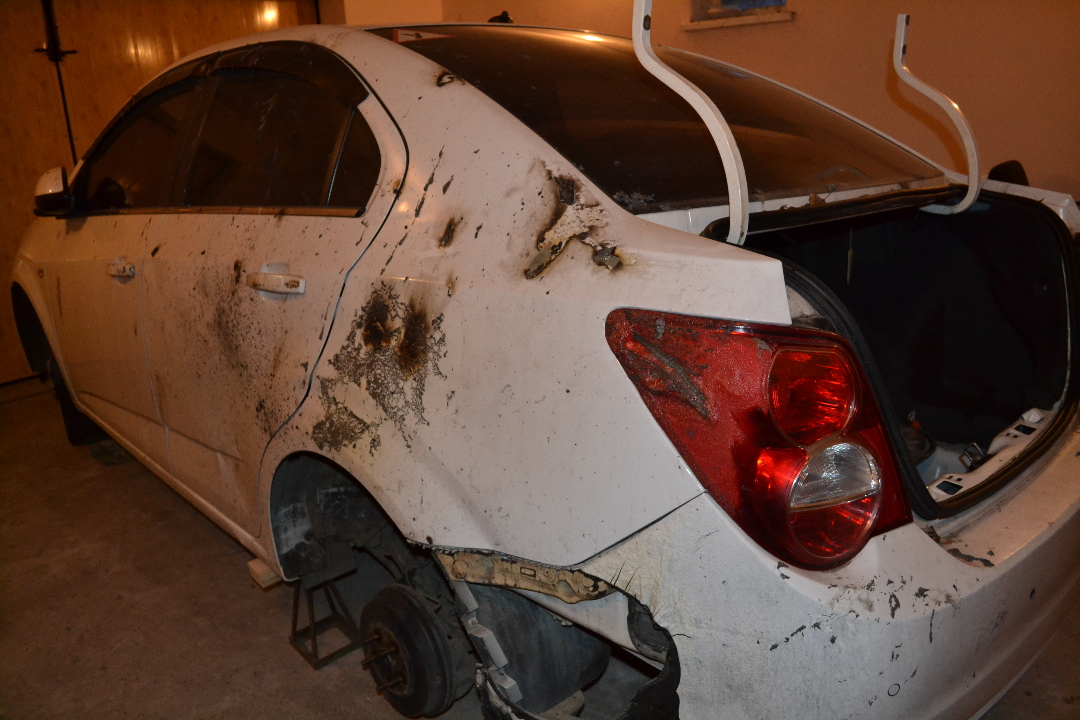 1/2 частина автомобіля марки Chevrolet Aveo, 2012 р.в., номер кузова: KL1TA69EJCB101784, д/н АЕ4075ЕХ