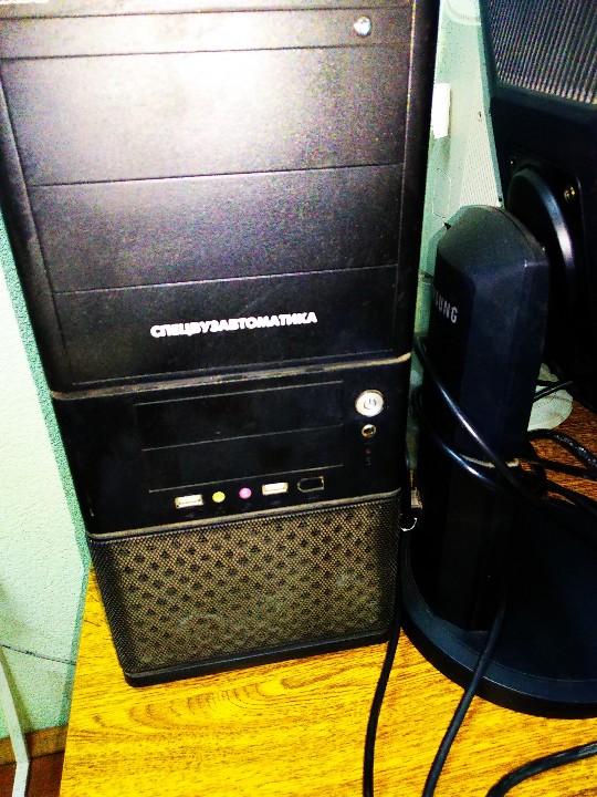 Системний блок СПЕЦЗВУКАВТОМАТИКА, монітор SAMSUNG, клавіатура, мишка