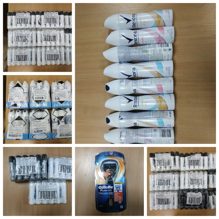 Дезодоранти в асортименті (5 найменувань), леза Gillete Mach3 Turbo - 12 уп., бритва Gillete Fusion ProGlide - 1 шт.