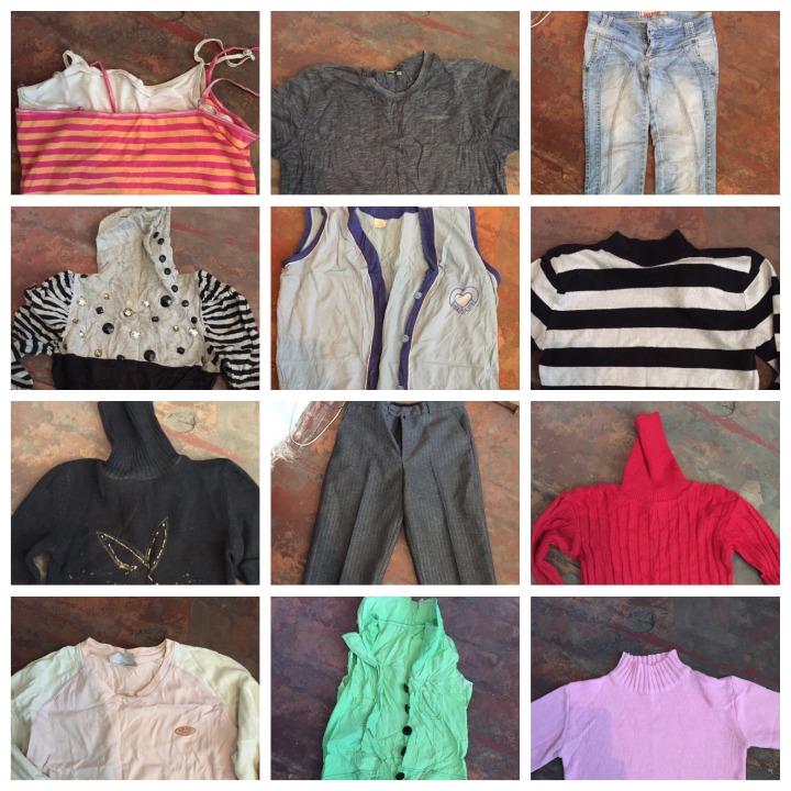 Одяг різноманітний в кількості  13 шт.