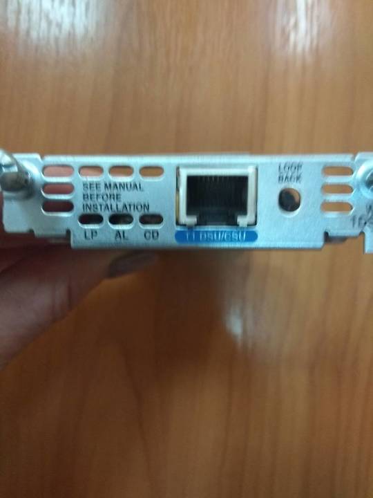 Модуль WAN - інтерфейса Cisco WIC 1 B-U-ISDN - 5 од.