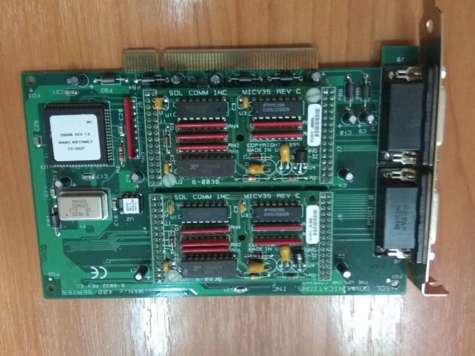Модуль SDL Communications Wanic 400 Series 6-0032 rev E2