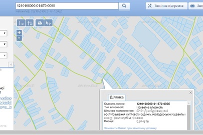 Земельна ділянка площею 0,0748 га, кадастровий номер 1210100000:01:670:0005, розташована за адресою: Дніпропетровська обл., м.Дніпро, вул. Мінусинська, буд.165а