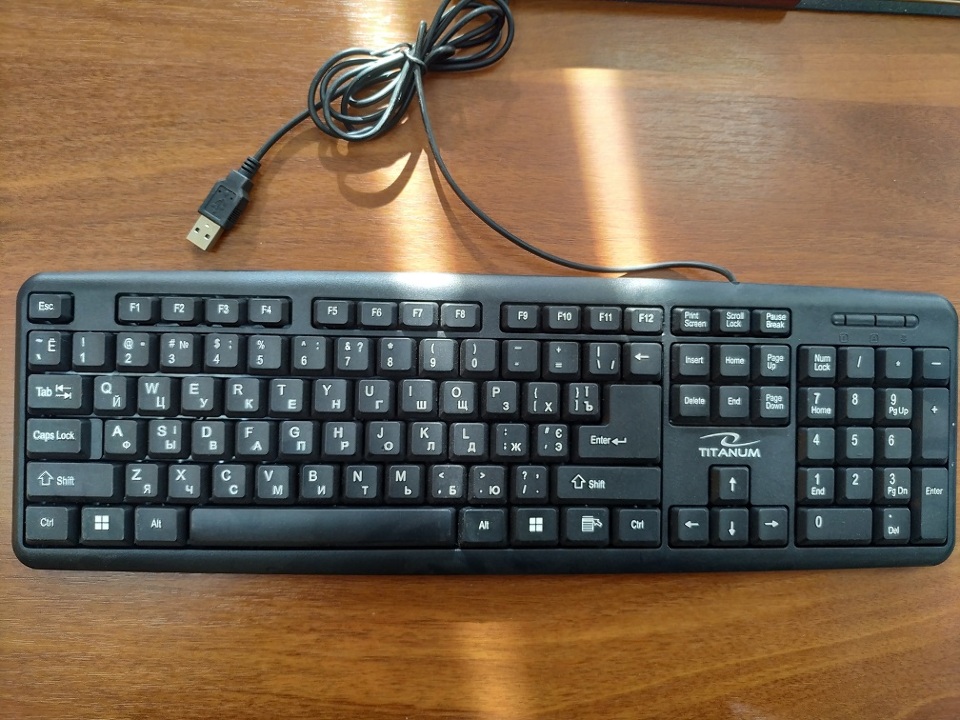 Клавіатура Titanum модель RoHS