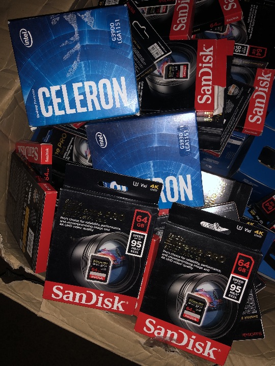СD-карти на 64 GB EXTREME PRO, торгової марки «Sandisk», країна виробництва – Китай, у кількості 38 шт.