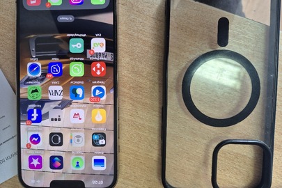 Конфісковане майно за рішенням суду: мобільний телефон марки iPhone 13 Pro MAX 128 Гб. із сім картою оператора мобільного зв'язку Київстар +380680973910 б/в