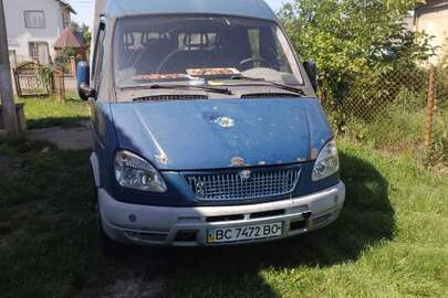 КТЗ - ГАЗ AC-G 3302 ПБ, синього кольору, VIN: X9633023080628015 Номер кузова: 33023080104391, ДНЗ: ВС7472ВО , 2008 рік випуску