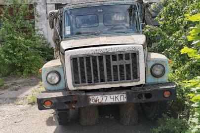 Вантажний автомобіль ГАЗ-САЗ-3507, 1992 року випуску, синього кольору, ДНЗ: 8477ЧКП, № кузова – 070762