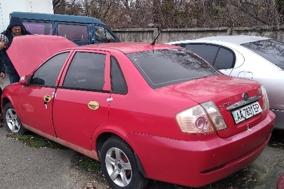 Транспортний засіб LIFAN 520 GX, 2007 р.в., червоного кольору, ДНЗ: АА7831 ЕР,  номер кузова №LLV2A2A1170020275