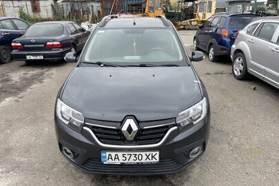 Колісний транспортний засіб Renault Logan, 2017 року випуску, колір: сірий, номер кузову: VF17SRKL459203793, ДНЗ: AA5730XK