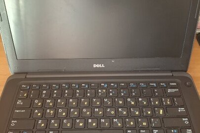 Конфісковане майно за рішенням суду ноутбук TM «Dell»  з зарядним пристроєм, б/в