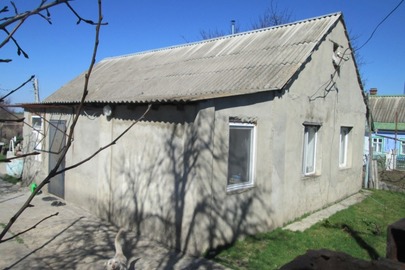 ІПОТЕКА. Житловий будинок площею 61,2 кв.м., та земельна ділянка площею 0,25 га, кадастровий номер: 5121080700:05:001:0021, за адресою: Одеська обл., Біляївський р-н, с. Курган, Березанська с/р, вул. Гайдара, 38