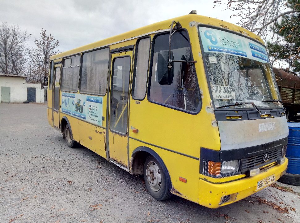 Автобус БАЗ А 079.14, 2007 року випуску, ДНЗ ВН1824АА, номер кузову: Y7FA0791470003212