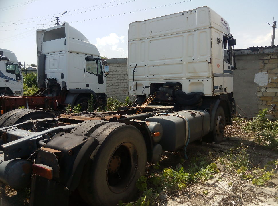 Вантажний сідловий тягач DAF TE95, 1997 року випуску, ДНЗ ВН7843ВТ, номер кузову: XLRTE47WS0E432937 