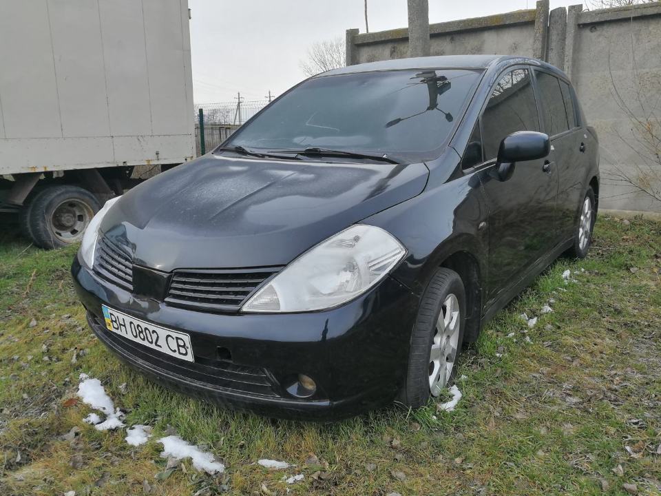 Транспортний засіб NISSAN TIIDA, 2008 року випуску, ДНЗ ВН0802СВ, номер кузову: JN1CC13C78T014068