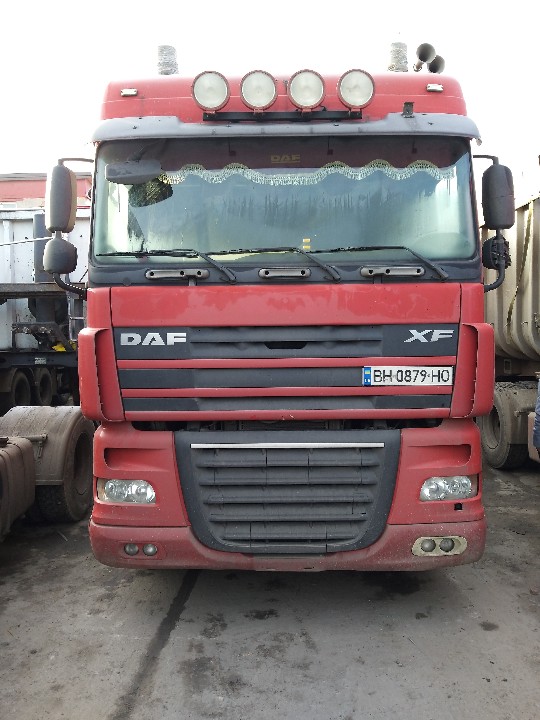 Спеціалізований вантажний сідловий тягач - Е DAF FTP XF105.410, 2006 року випуску, ДНЗ ВН0879НО, номер кузову: XLRTG47MS0E748557