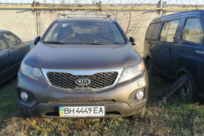 Транспортний засіб KIA SORENTO, 2011 року випуску, ДНЗ ВН4449EA, номер кузову: KNAKU811DB5164160