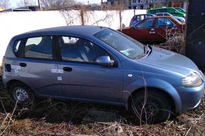 Транспортний засіб CHEVROLET AVEO SF48Y, 2007 року випуску, ДНЗ ВН9610ВС, номер кузову: KL1SF48YE7B770393