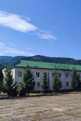 Будівлі та споруди (реєстраційний номер майна 11529566), що знаходяться за адресою: Львівська обл., Сколівський р. (теперішній: Стрийський р.), м. Сколе, вулиця Святослава князя, будинок 3г