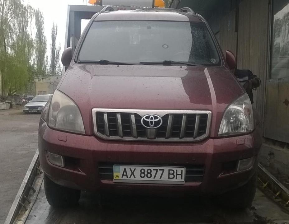 Автомобіль TOYOTA, модель LAND CRUISER 120, д.н.з. АХ8877ВН, № кузову JTEBU29JX05127373, 2008 року випуску