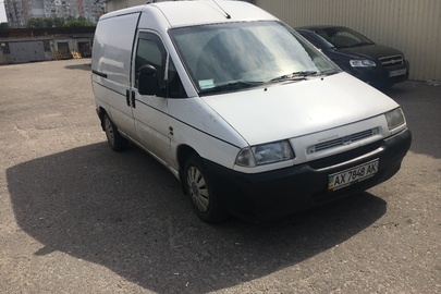 Автомобіль Fiat SCUDO, державний номер АХ7848АК, 2000 року випуску, номер кузову ZFA22000012678312