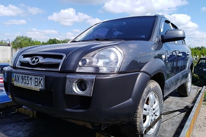 Автомобіль HYUNDAI TUCSON, 2008 року випуску, державний номер АХ9551ВК, номер кузову KMHJN81BP8U880582