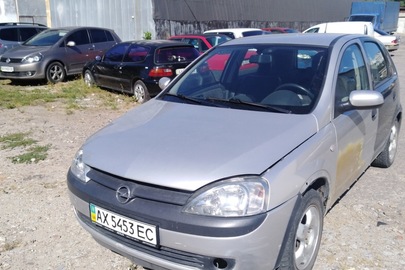 Автомобіль OPEL CORSA, 2002 року випуску, державний номер АХ5453ЕС, номер кузову W0L0XCF6824204397