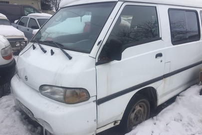 Транспортний засіб HYUNDAI H100, 1997 року випуску, ДНЗ: 59648РВ, номер кузова: KMFFD27APVU274266