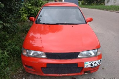 Транспортний засіб NISSAN ALMERA, 1998 року випуску, ДНЗ: 56928РВ, номер кузова: JN1EAAN15U0552770