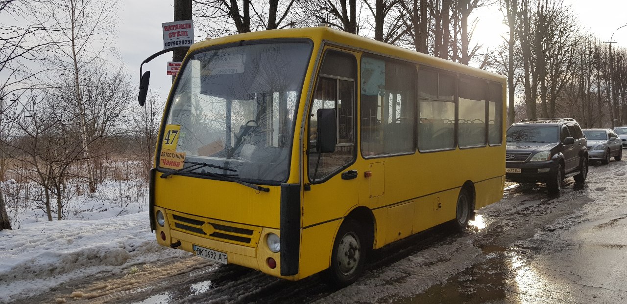 Автобус БОГДАН А-069.21, 2008 року випуску, ДНЗ: ВК0692АТ, номер кузова: Y6LA069218L000390