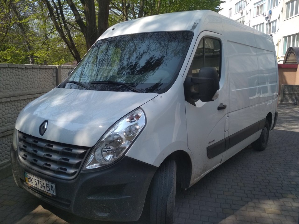 Транспортний засіб RENAULT MASTER, 2011 року випуску, ДНЗ: ВК5754ВА, номер кузова: VF1MAFEAC44753305