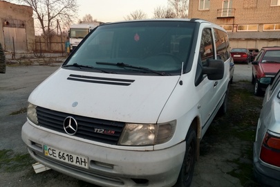 Транспортний засіб Mercedes-Benz Vito 108 CDI, 1999 року випуску, ДНЗ: СЕ6618АН номер кузова: VSA63809413212645