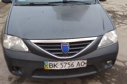 Транспортний засіб DACIA LOGAN, 2008 року випуску, ДНЗ: ВК5756АО, номер кузова: UU1KSDAD540283617